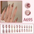 thumbnail image 1 of Fake Nails Set With Glue French Finger Nail Art False X2L5, 1 of 1