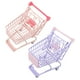 thumbnail image 2 of Carreto de compras en miniatura de 2 piezas Pequeño de almacenamiento de escritorio de juguete, 2 of 5