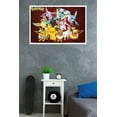 thumbnail image 2 of Pokémon - Favorites Wall Poster, 22.375" x 34", Framed, 2 of 2