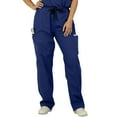 thumbnail image 4 of HeedFit Long-Lasting, Workwear, Unisex Scrub Pants, m, Navy Blue, 4 of 6