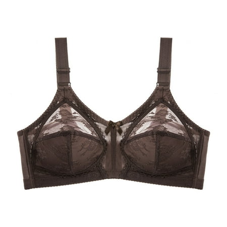 Pavied Minimizer Bras Bralettes for Women Seamless Bras Full Cup Thin Large Size Bra Fixed Double Straps After Four Of Buckle Feelingirl Bra Plus Size Bra Bronze J/110D