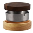 thumbnail image 2 of Conjunto de redondo Yuyangstore Cenicero de mesa portátil con tapa, 2 of 8