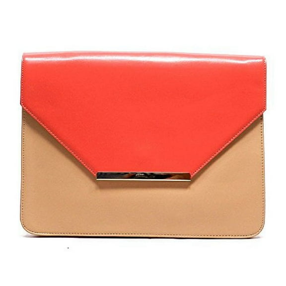 2Chique Boutique Women's Coral Top Clutch