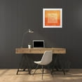 thumbnail image 3 of Villa, Mlli 20x20 White Modern Wood Framed Museum Art Print Titled - Orange Religious, 3 of 4