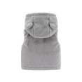 thumbnail image 2 of Mercatoo Toddler Boys Girls Sherp𝐚 Fl𝐞ece Vest Sleeveless Jacket 𝐁ear Ears Hooded Fall Winter Waistcoat Outerwear with Pockets, 2 of 3