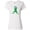 AA-White, variant on Inktastic Cerebral Palsy Awareness- Green Ribbon Made of Hearts Women's T-Shirt