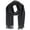 Charcoal, variant on Heavyweight Solid Color Pashmina Scarf Shawl (Women)
