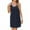 Navy, variant on Summer Beach Dresses for Womens 2025 Plus Size Fashion Casual Round Neck Sleeveless Solid Beach Sundresses Boho Dress Mini Dresses