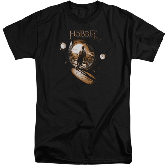 The Hobbit Hobbit Hole S/S Adult Tall Black