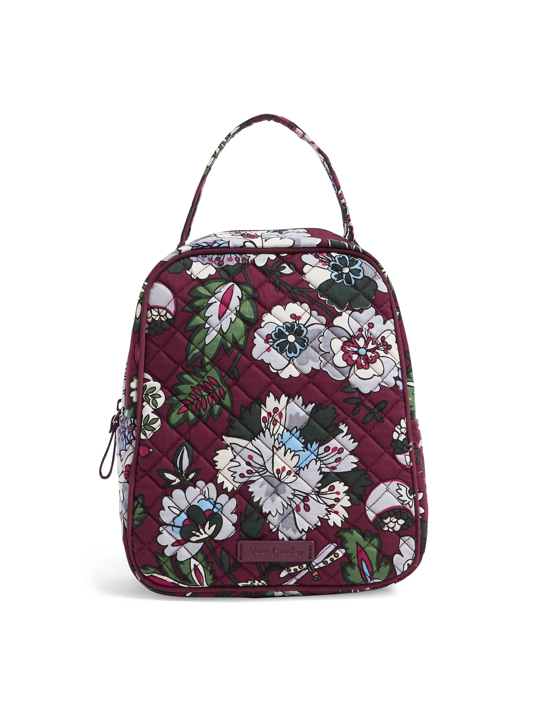 maroon lunch bag