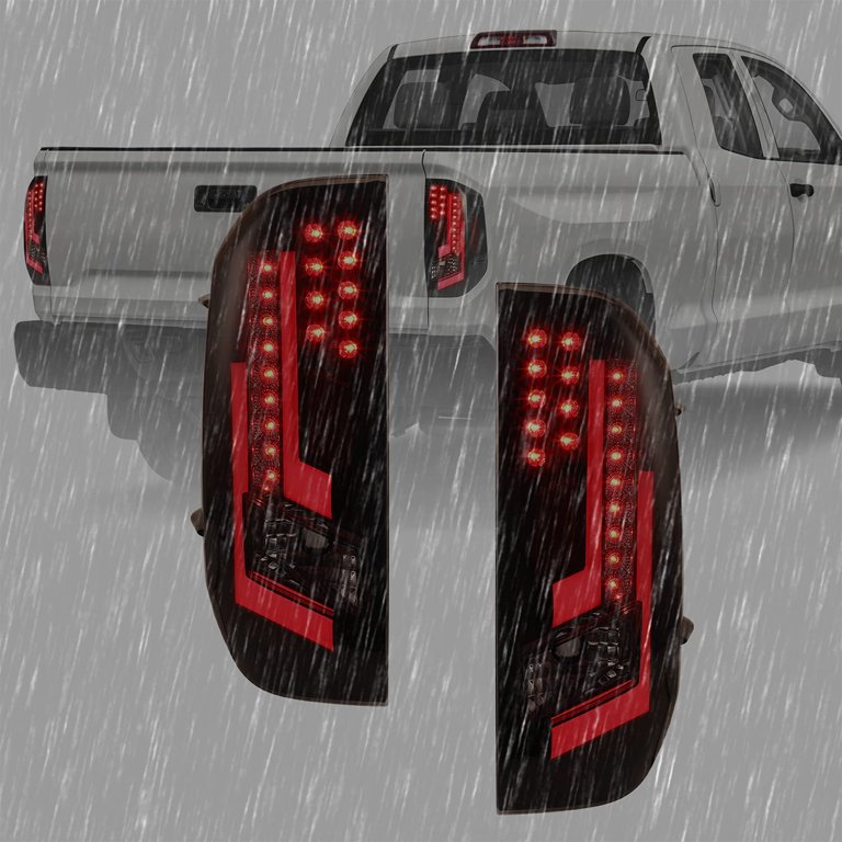 LED Tail Lights Assembly for 2014-2020 Toyota Tundra, Tail Rear