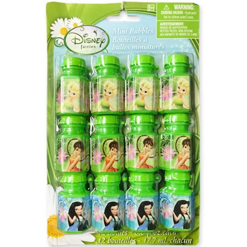 Tinker Bell and the Disney Fairies Mini Bubbles / Favors (12ct