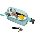 thumbnail image 2 of Seaside Anchor Fanny Pack – Marine-Themed Waist Bag with Coral, Seashells, and Starfish Design – Waterproof Lightweight Belt Bag for Travel and Beach Walks, 2 of 4