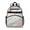 White Gray Red, variant on White Gray Red Marble Pattern Backpack for School,Cute School Bag,Schoolbag with Adjustable Shoulder Straps & Padded Back,15.25"x11.5"x5.25"