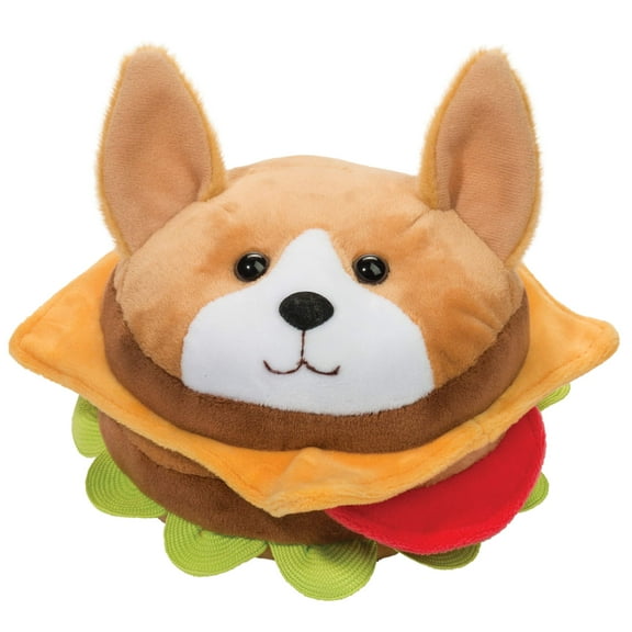 Douglas Cuddle Toys Corgi Burger Macaroon Plush Stuffed Animal