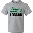 thumbnail image 3 of Inktastic Logging Future Logger Youth T-Shirt, 3 of 5