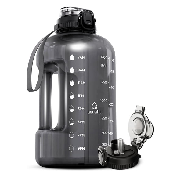 Botella de agua AQUAFIT AQUAFIT 1,9 L con marcador de tiempo sin BPA