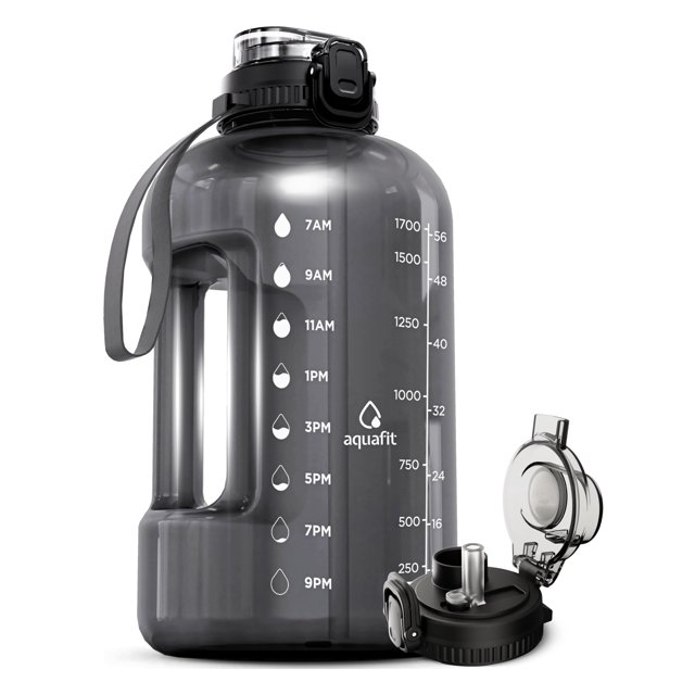 Botella de agua AQUAFIT AQUAFIT 1,9 L con marcador de tiempo sin BPA