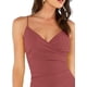thumbnail image 3 of Vestido de mujer sexy con cuello en V asimétrico con pliegues laterales Ormromra WRMH-218-112, 3 of 5