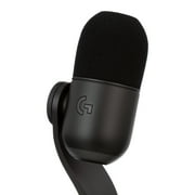 Logitech Yeti GX Wired Supercardioid Dynamic Gaming Microphone with LIGHTSYNC RGB Lights, Black