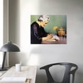 thumbnail image 3 of JEUXUS Gratitude Lady Praying Hands Religion Gold Print Over Bread Old Woman Pray Print Picture Artwork El Canvas Painting Wall Art Poster for Bedroom Living Room Decor, 3 of 4