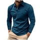 thumbnail image 2 of pstuiky Camisas de manga larga abrigadas para hombre, Camiseta deportiva informal de manga larga con cuello vuelto para hombre Tops de talla grande para hombre m, 2 of 6