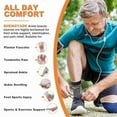 thumbnail image 5 of Copper Ankle Brace & Support for Men/Women - Relieves Sprains, Achilles Tendonitis, Plantar Fasciitis. Reduces Swelling. Ideal for Sports & Running, 5 of 5