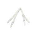 thumbnail image 1 of Sujeciones de tirantes de sujetador elástico antideslizante para mujeres Inspire Chic en blanco, 1 of 1