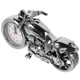 thumbnail image 4 of Reloj despertador de motocicleta de estilo antiguo vintage de lujo, regalo único para niños amantes del motor (oro negro, color de rueda aleatorio), 4 of 7