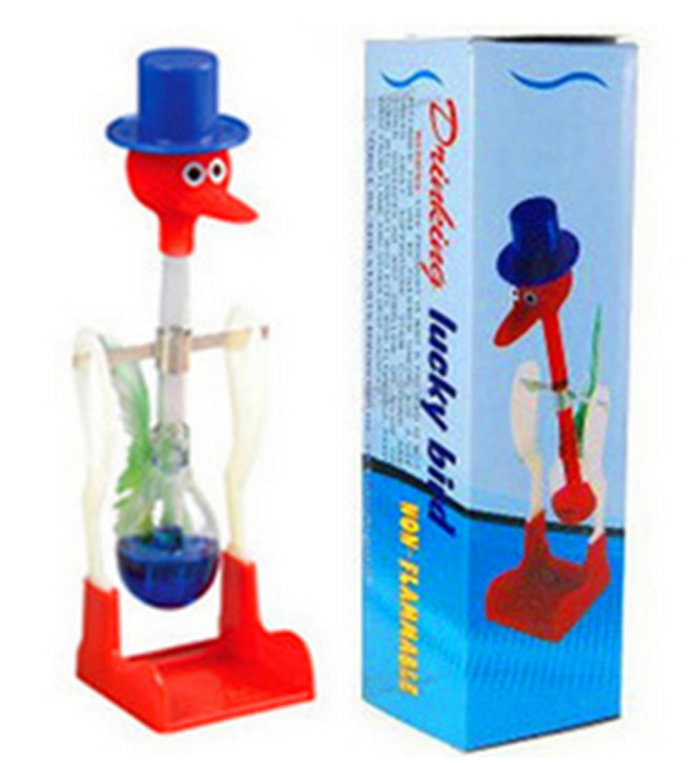 Attractive Drinking Bird Dippy Lucky Novelty Happy Duck Bobbing Toy