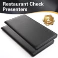 thumbnail image 2 of Presentadores CoBak para restaurante Check, 2 unidades, color negro liso, 2 of 8