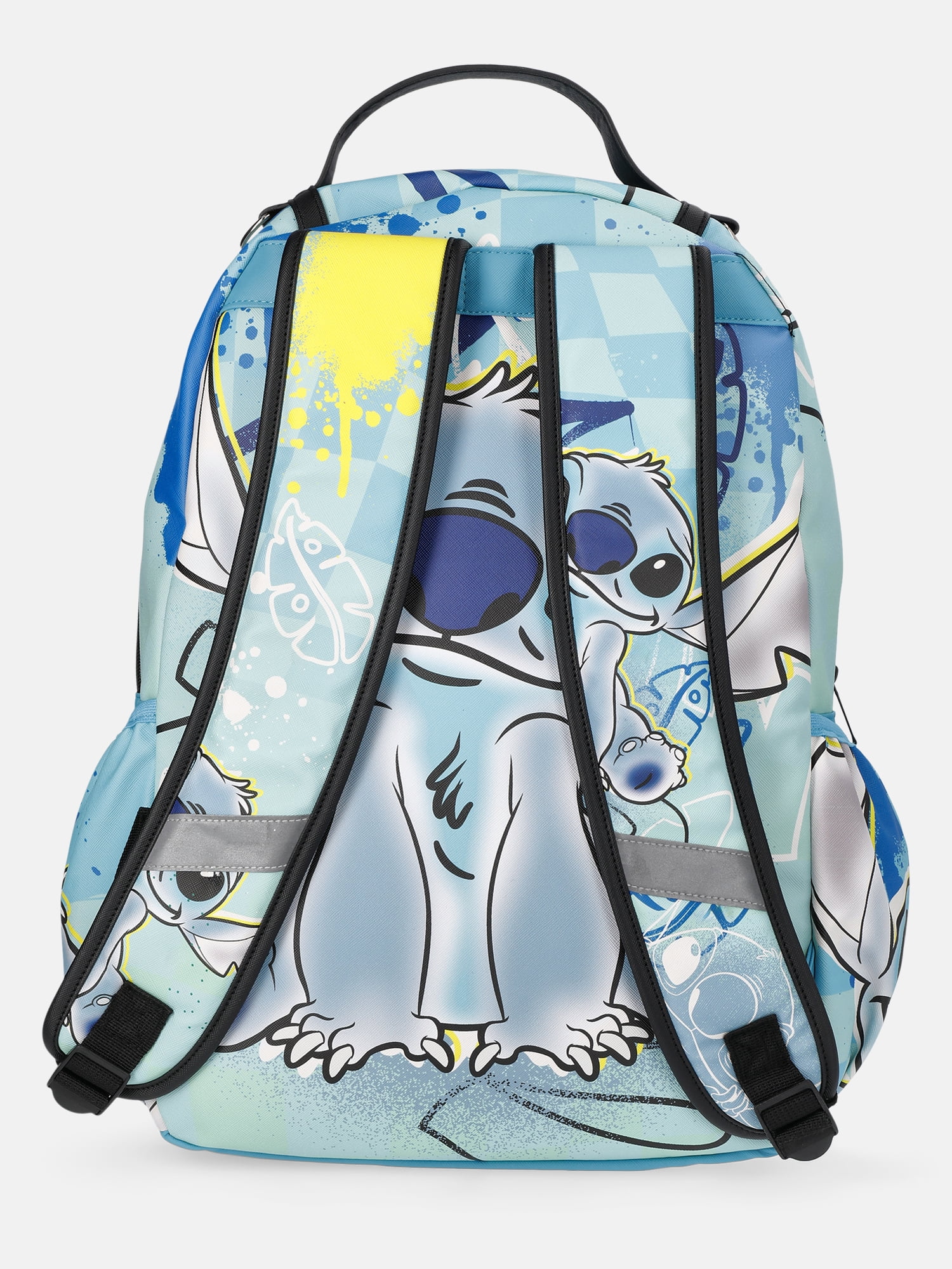 Disney Lilo and Stitch 17" Kid's PU Backpack -Blue
