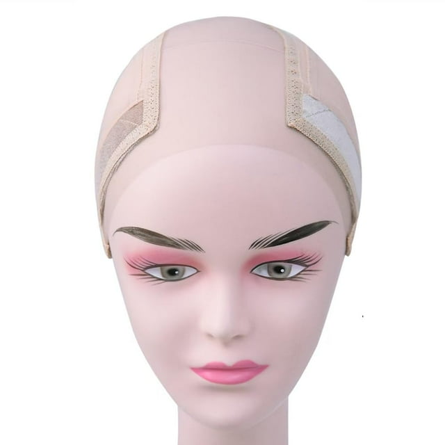 Gorro de peluca con banda de agarre para mantener las pelucas en su lugar Más encaje transparente de tapa completa para pelucas delanteras de encaje - Gorro antideslizante que hace que su peluca no te
