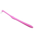 thumbnail image 4 of Cepillo de dientes individual para ortodoncia, limpieza de aparatos dentales, color rosa, 4 of 14