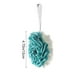 thumbnail image 3 of Esponja de esponja de esponja de buca de baño bicolor 80g gran de espuma para ducha | Red de baño de baño de malla exfoliante suave, cuerda de cinturón resistente y resistente de malla exfoliante, 3 of 6