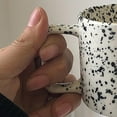 thumbnail image 3 of kurtrusly 8oz Nordic Ceramic Mug with Handle for Latte Christmas Present Type A 1 Pc, 3 of 6
