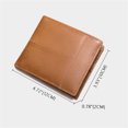thumbnail image 2 of TITAKING Mens Leather Wallet Rfid Blocking Multi-card Bifold Coin Wallet, 2 of 6