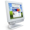 Microtel MTAQ17XP Flat 17-inch LCD Monitor, White