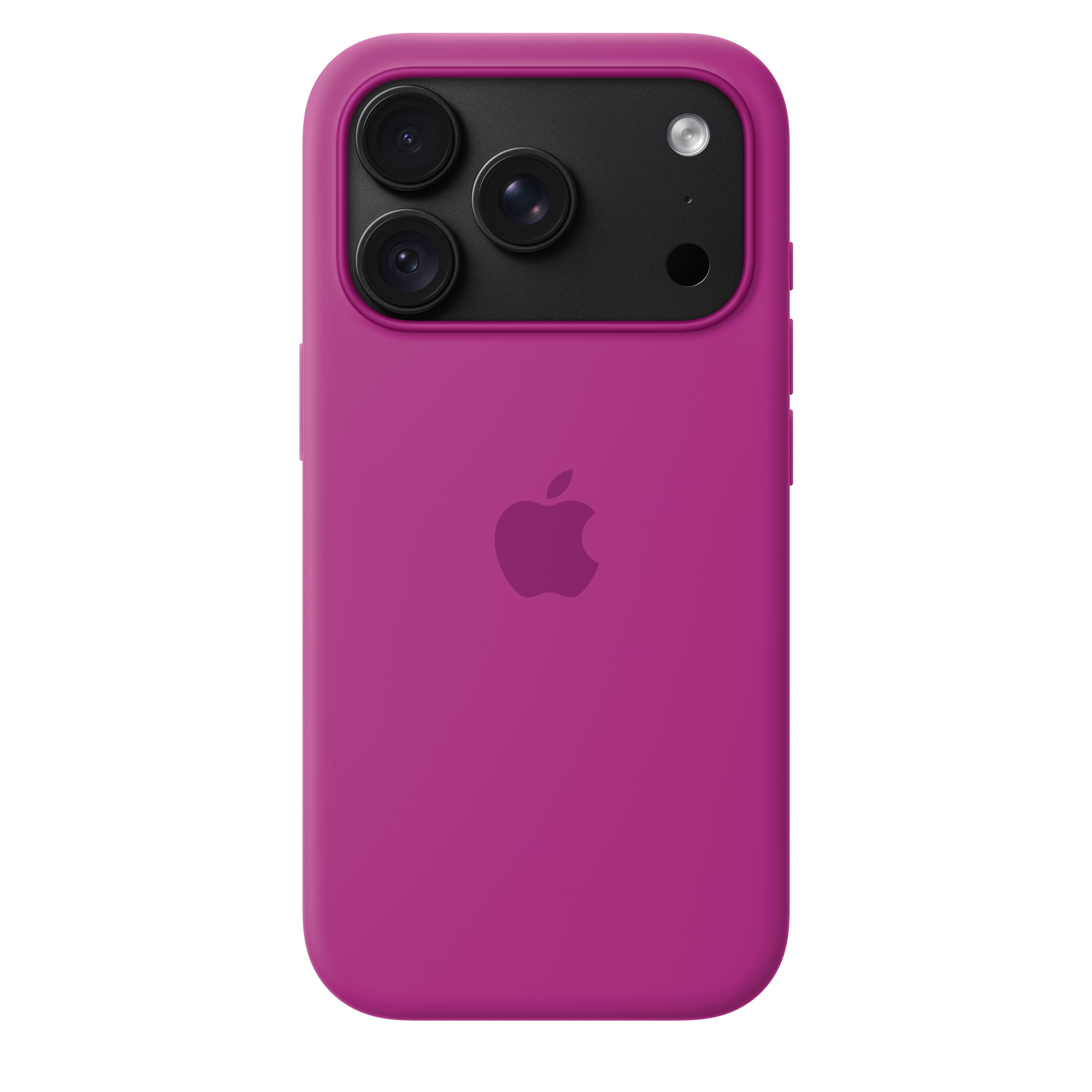 Apple iPhone 18 Pro Silicone Case with MagSafe – Magenta