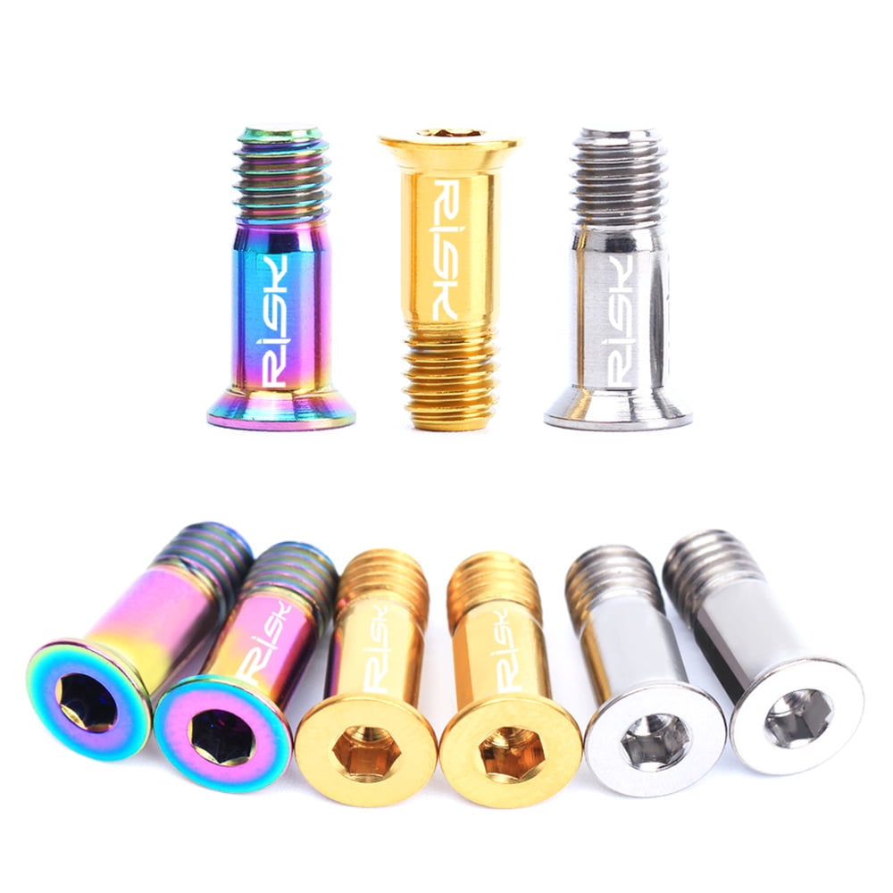 BG/_ 2Pcs Road Bike Cycling Bicycle Rear Derailleur Jockey Wheel Bolt Screw Strik