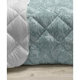 thumbnail image 3 of Nautical Down Alternative Comforter, Assorted Seashells Swirling Ocean Items, Microfiber Quilt for All Season, 5 Sizes, Aqua Dark Lavender, by Ambesonne, 3 of 3