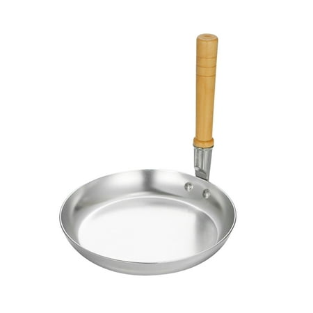 

Standing Frying Pan Wooden Handle Accs Utensils Saucepan Durable for Cooking A 17cm