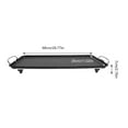 thumbnail image 3 of Nonstick Electric Barbecue Grill,BBQ Grill 32-482℉ Adjustable Temperature, Portable Electric Grill Outdoor, 1500W Electric Grill Plate for Yard, Travel, Picnic, Camping, Party, 3 of 21