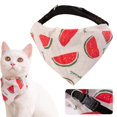 thumbnail image 2 of Bufanda Triangular Para Gatos, Bufanda Para Gatos, Pañuelo Para El Cuello, Accesorios Ajustables Reutilizables Para Mascotas, Collar Estampado Para Mascotas matsuzay PT002666-04, 2 of 5