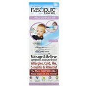 Nasopure Dr. Hana's Nasal Wash, Little Sampler Kit, Ages 2 to 102+, 6 Piece Kit