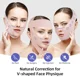 thumbnail image 2 of Vendaje adelgazante facial para mujer, moldeador de línea en V, cinturón para levantar mentón y mejillas, correa antiarrugas, herramientas de belleza facial para el cuidado de la piel., 2 of 6