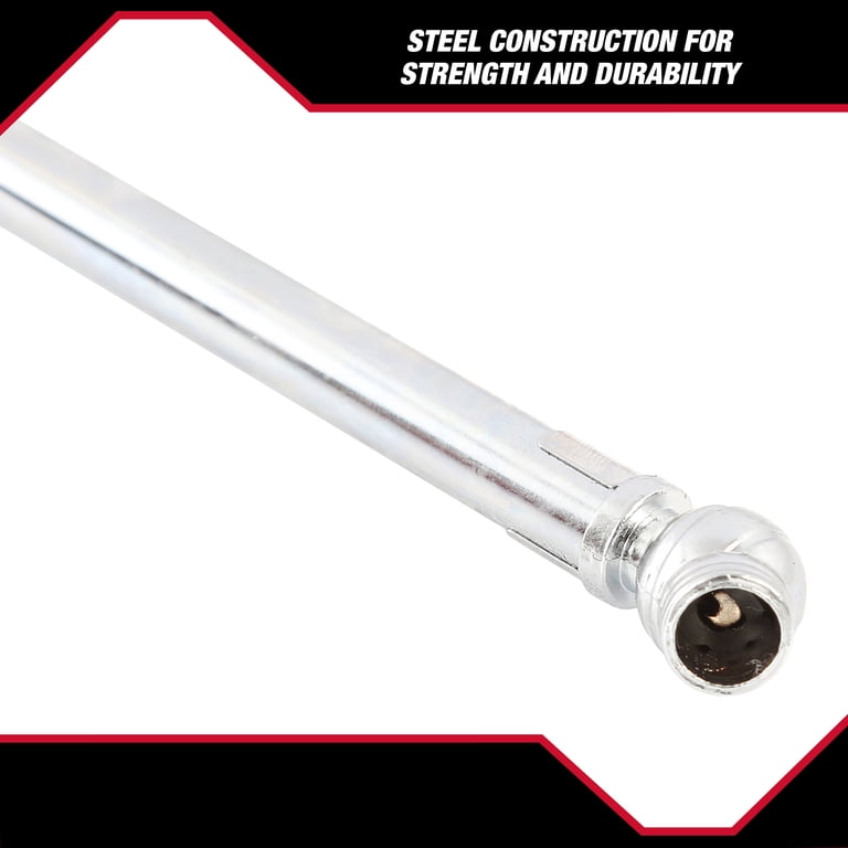 Hyper Tough Tire Gauge, 10-50 PSI, Steel, 3-Pack photo 5