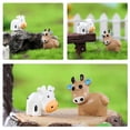 thumbnail image 3 of OUNONA Miniature Cow Figurines Set of 20 Portable Resin Decorations for Home Use Assorted Color, 3 of 8