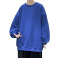thumbnail image 1 of Gibobby Sudaderas y2k Sudadera para Hombre Camisa para Hombre(Azul oscuro,G), 1 of 5