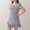 Gray, variant on Girls' Nightgowns, Mid-length Short Sleeve Casual Summer Kids Sleepwear Sleep Dresses Yellow Size 16
